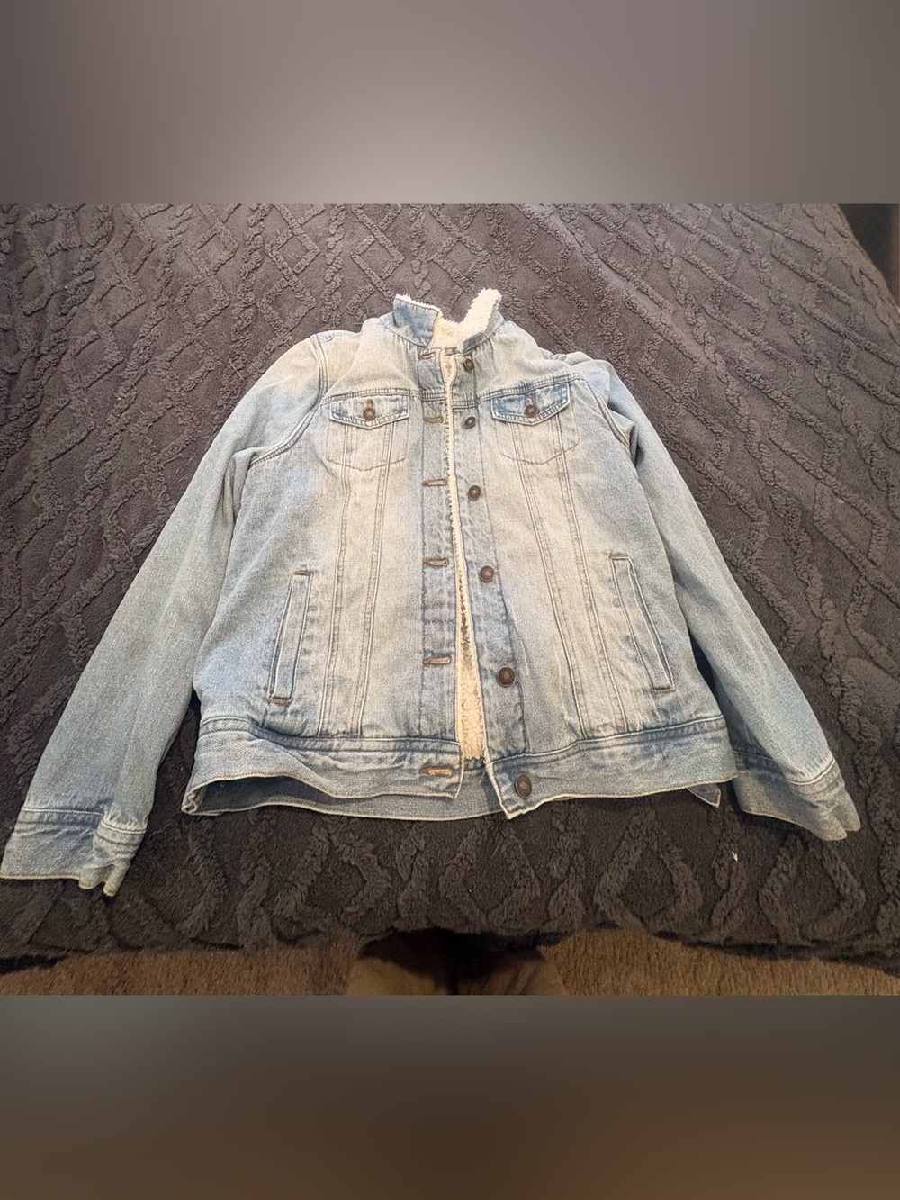 Sherpa Jean jacket
